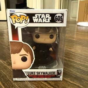 Funko Pop Star Wars Luke Skywalker Black and Brown Figure